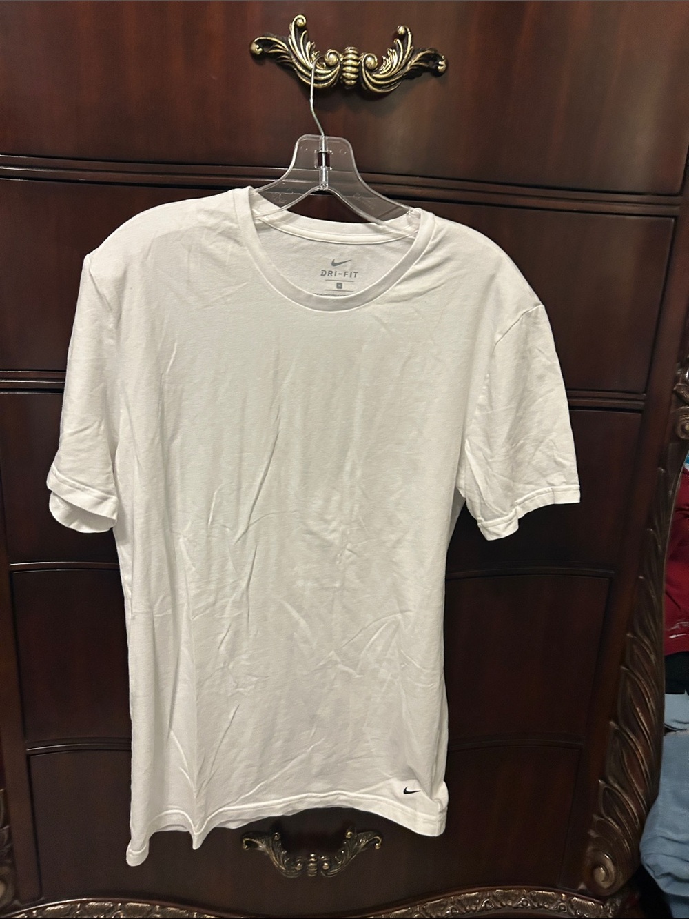 Dri- fit White Short Sleeve Dri-FIT Crew Tee